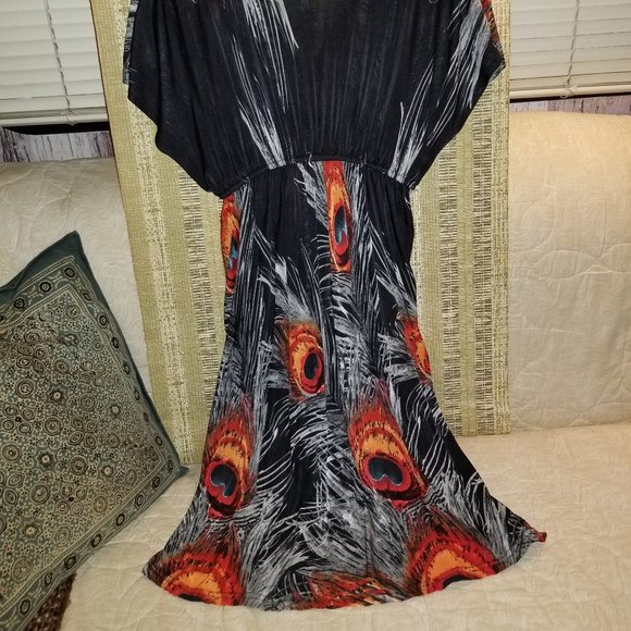 Peacock printed Tunic - Picture 5 of 5